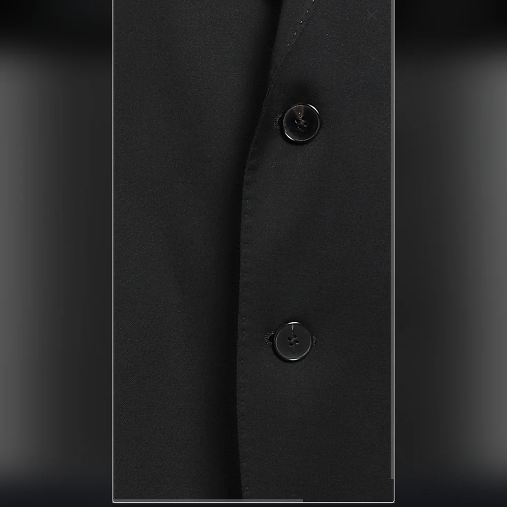 BOSS Hugo Boss Marzotto‎ Italian Fabric Wool Silk Slim Fit Blazer